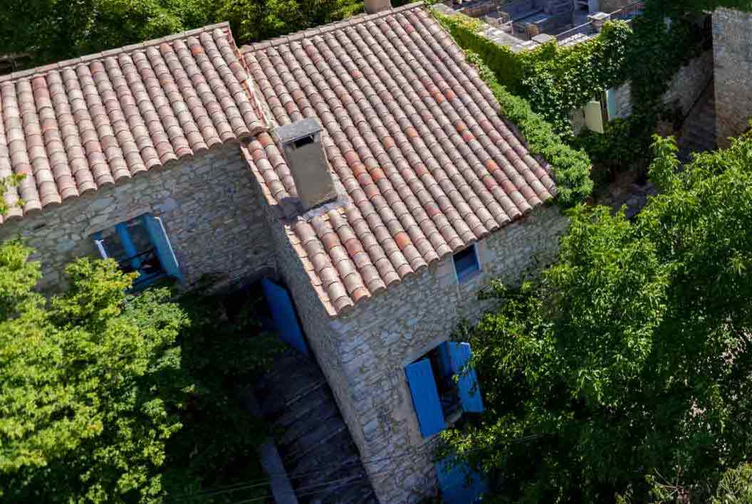 Maison bleue Clos Hullias